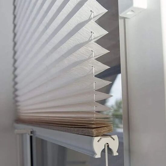 Плиссе в спальню