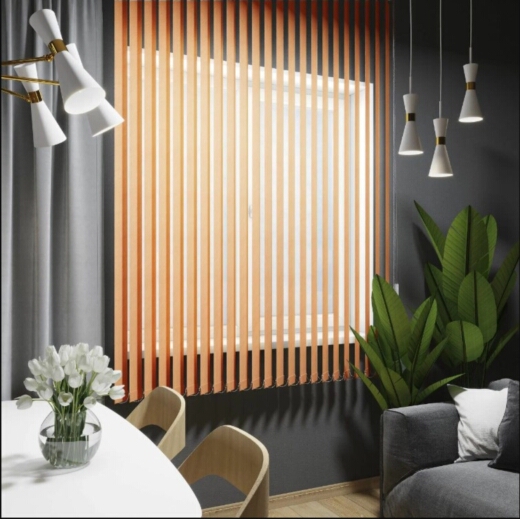 Тканевые жалюзи на окна в офис