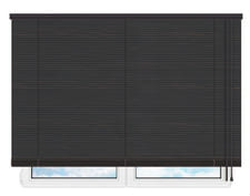 Бамбуковые горизонтальные жалюзи 310 антрацит Бамбуковые горизонтальные жалюзи 310 антрацит цена. Купить в «Мастерская Жалюзи»