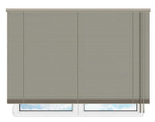 Деревянные горизонтальные жалюзи 50 мм - 58 серый Деревянные горизонтальные жалюзи 50 мм - 58 серый цена. Купить в «Мастерская Жалюзи»