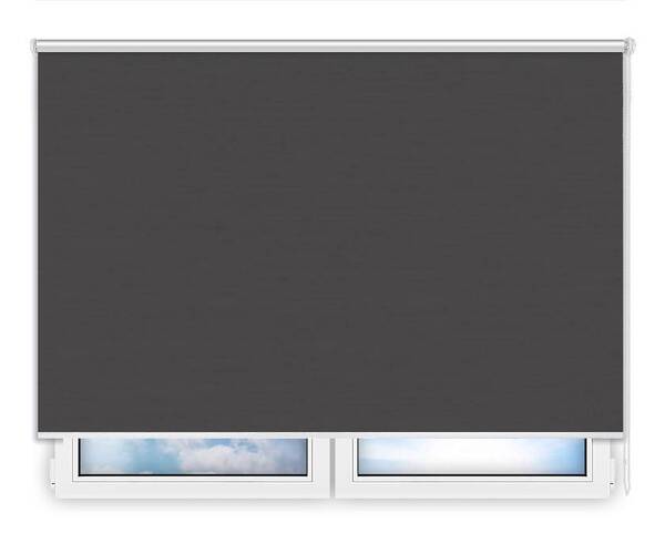Стандартные рулонные шторы Лусто-темно-серый цена. Купить в «Мастерская Жалюзи»
