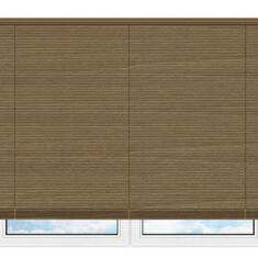 Деревянные горизонтальные жалюзи 50 мм - 39 пепельный