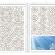 Кассетные рулонные шторы UNI Палау кремовый