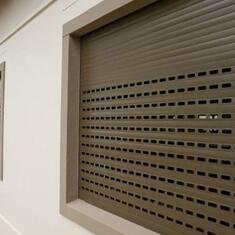 Рольставни решетчатые (перфорированные)
